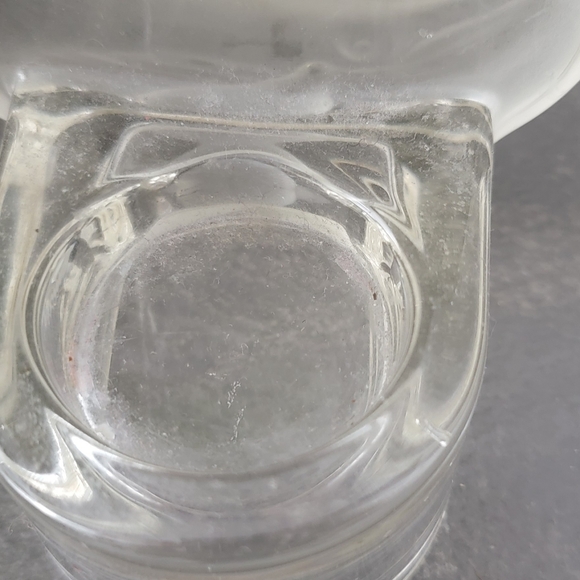 Frosted Whale Votive Holder from PartyLite, Vintage retired glass figural décor. - Picture 5 of 7